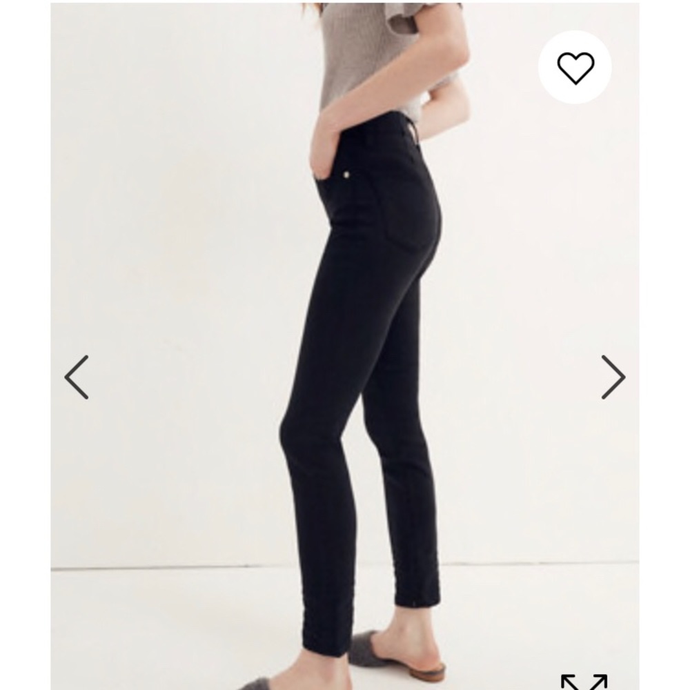 Madewell High Riser Skinny Lunar Wash